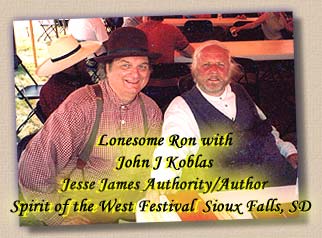Lonesome Ron Yodeling with John Koblas at Spirit of the West Festival - Sioux Falls, South Dakota