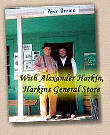 Lonesome Ron with Alexander Harkin at Harkins General Store - West Newton, Minnesota